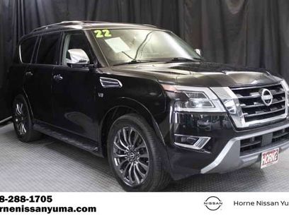 Used 2022 Nissan Armada Platinum w/ Captain's Chairs Package