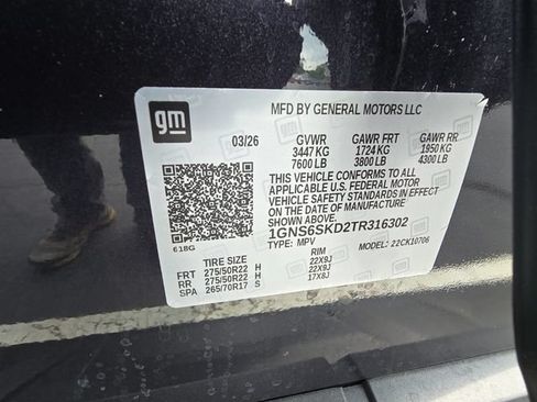 New 2026 Chevrolet Tahoe Premier w/ Sun And Tow Package AWD/4WD image 40