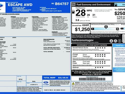 Used 2022 Ford Escape SE w/ Convenience Package image 3