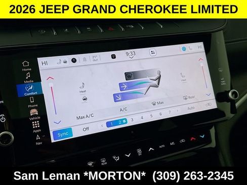 New 2026 Jeep Grand Cherokee Limited w/ Limited Altitude Package image 20