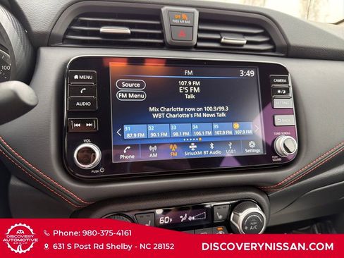 Certified 2025 Nissan Versa SR w/ Trunk Package image 15