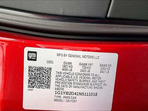 Used 2022 Chevrolet Corvette 2LT image 33