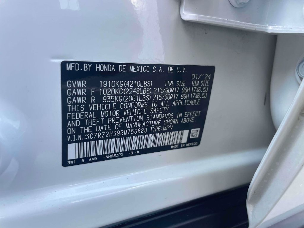 Certified 2024 Honda HR-V LX image 33