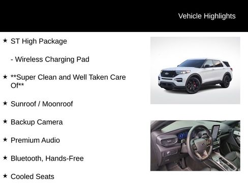 Used 2022 Ford Explorer ST w/ Equipment Group 401A image 26