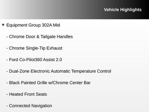 Used 2025 Ford F150 XLT w/ Equipment Group 302A MID image 8