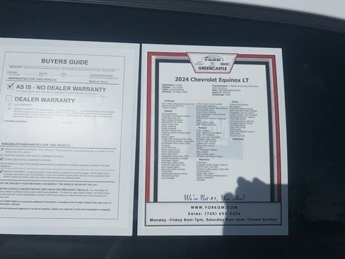 Used 2024 Chevrolet Equinox LT w/ LPO, Floor Liner Package image 12