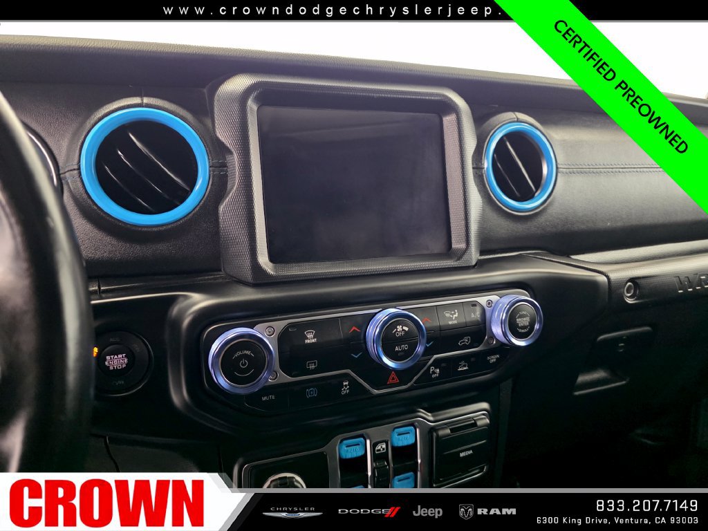 Used 2021 Jeep Wrangler Unlimited Rubicon 4xe w/ Steel Bumper Group AWD/4WD image 23