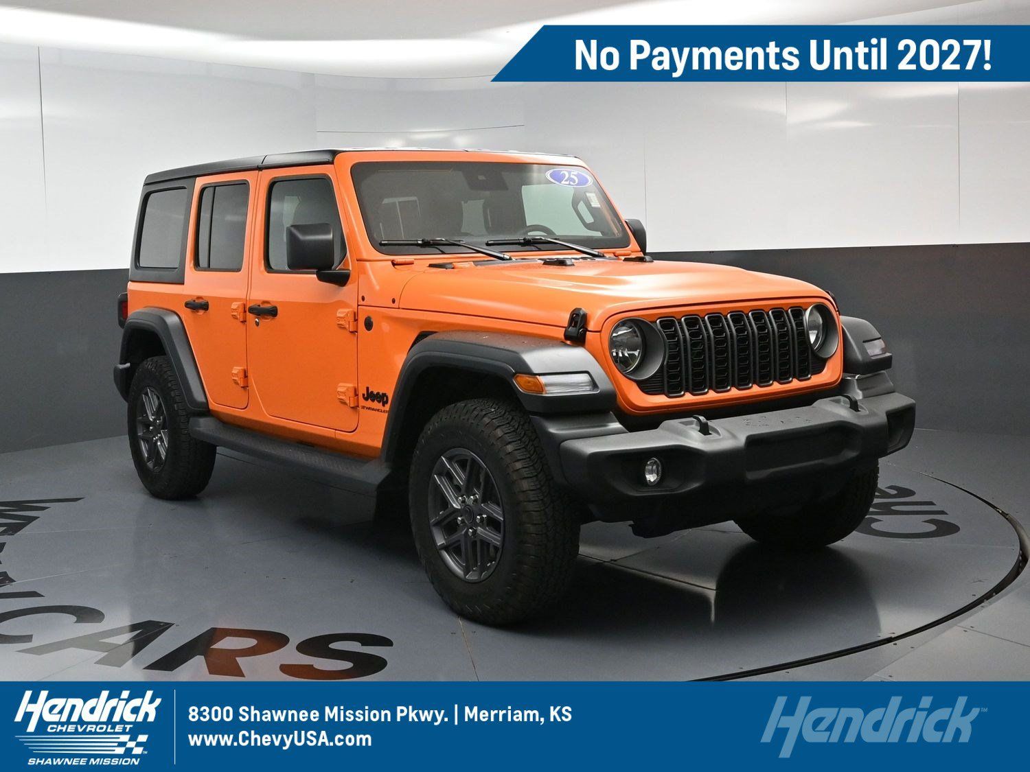 Used 2025 Jeep Wrangler Unlimited Sport AWD/4WD image 1