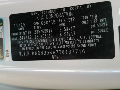 Used 2026 Kia Carnival LXS FWD image 57