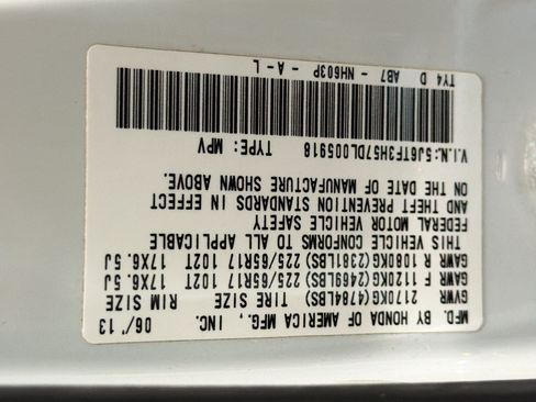 Used 2013 Honda Crosstour EX-L image 12