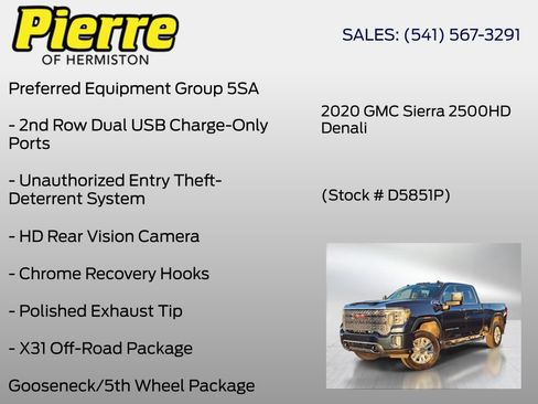 Used 2020 GMC Sierra 2500 Denali w/ Denali Ultimate Package AWD/4WD image 36