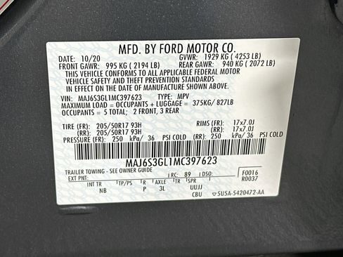 Used 2021 Ford EcoSport SE w/ SE Appearance Package AWD/4WD image 12