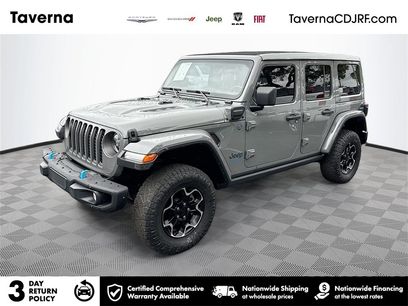 Used 2022 Jeep Wrangler Unlimited Rubicon 4xe w/ Steel Bumper Group