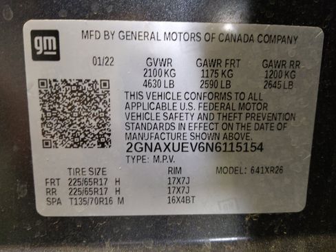 Used 2022 Chevrolet Equinox LT AWD/4WD image 33