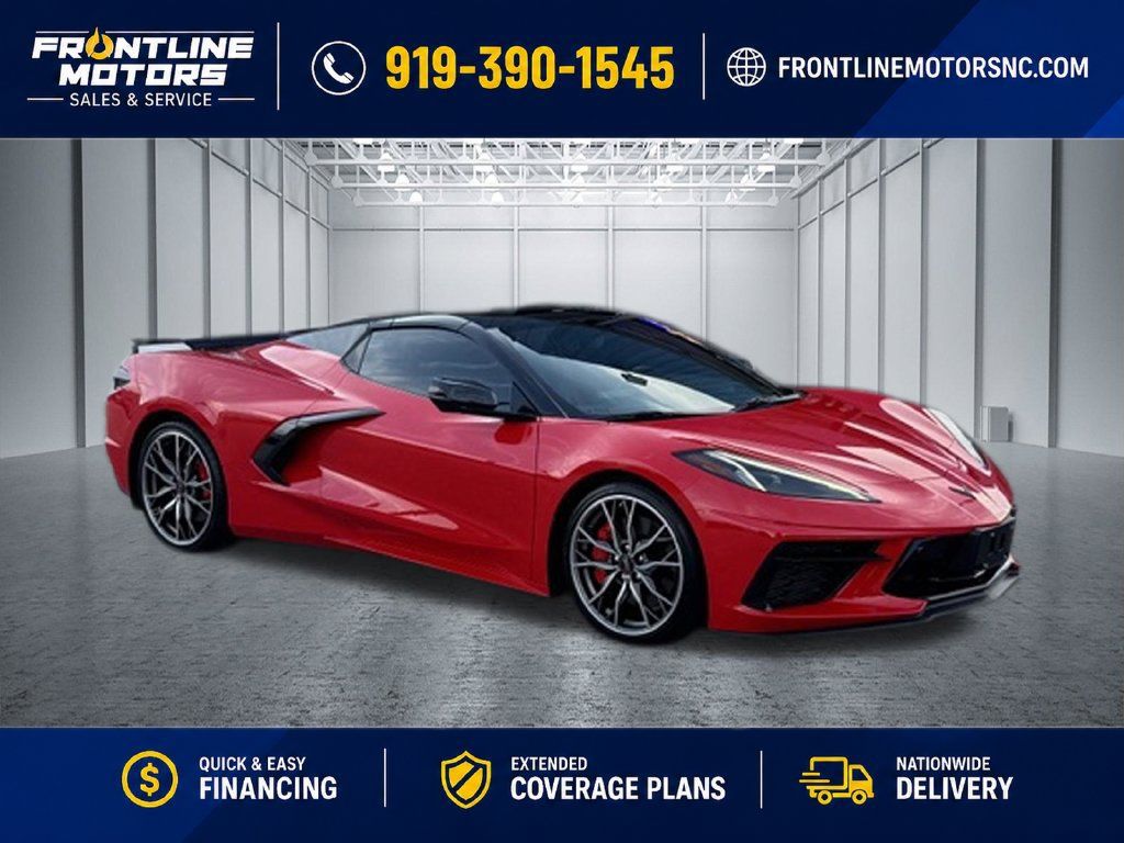 Used 2023 Chevrolet Corvette Stingray Preferred Conv w/ Z51 Performance Package RWD image 1