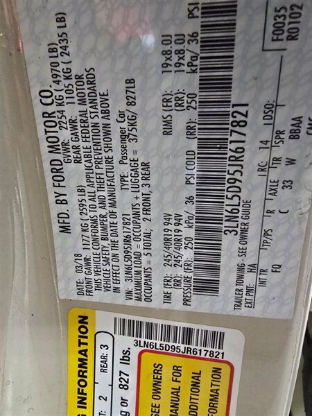 Used 2018 Lincoln MKZ Select w/ Select Plus Package AWD/4WD image 38