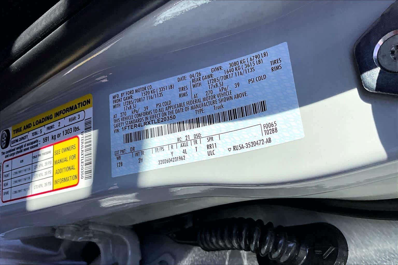 Used 2026 Ford Ranger Raptor AWD/4WD image 28
