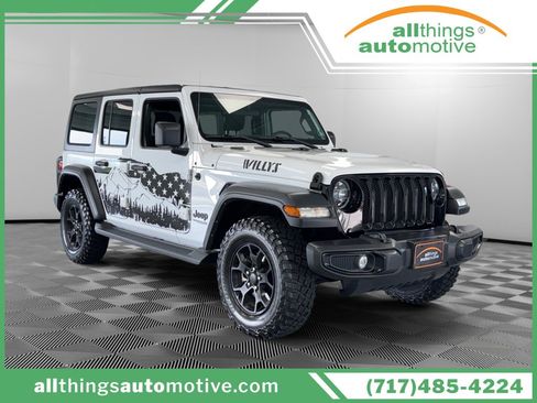 Used 2022 Jeep Wrangler Unlimited Sport AWD/4WD image 1