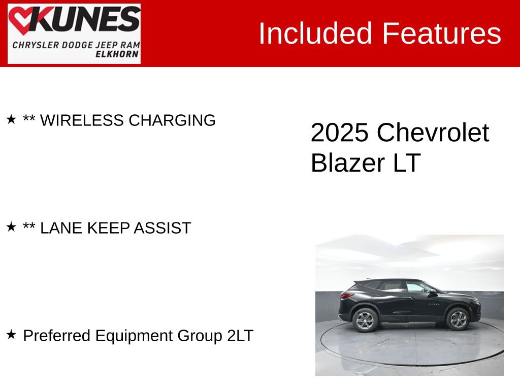 Used 2025 Chevrolet Blazer LT FWD image 3