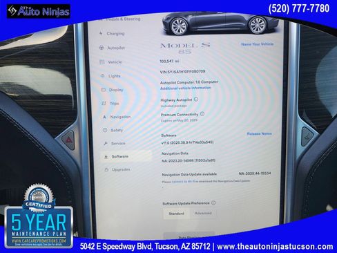 Used 2015 Tesla Model S 85 image 25