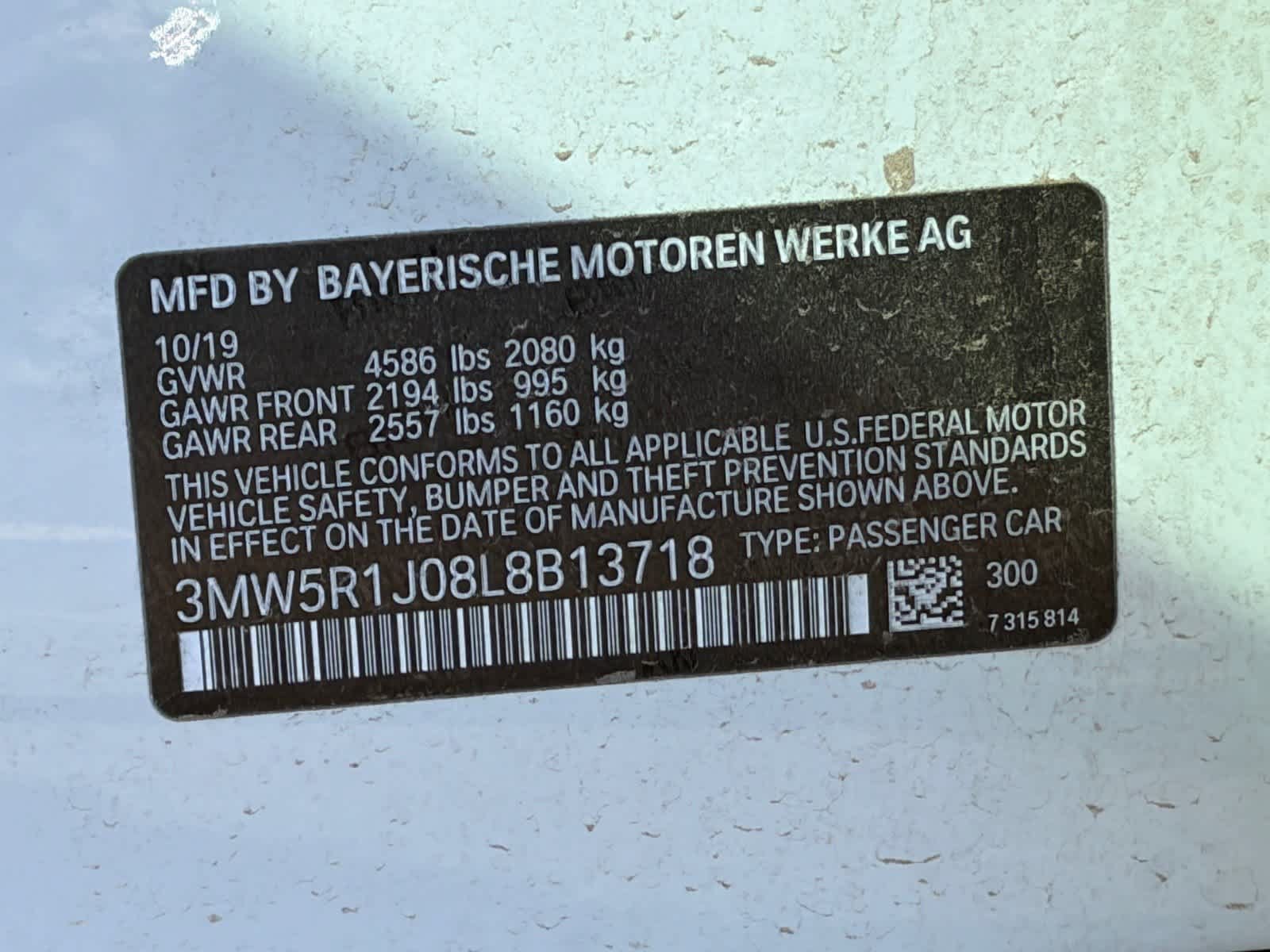 Used 2020 BMW 330i Sedan w/ Convenience Package RWD image 12