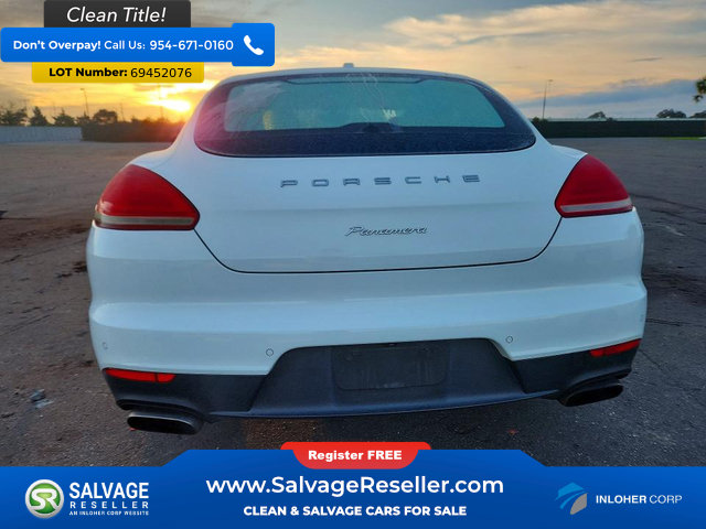 Used 2015 Porsche Panamera 4 AWD/4WD image 8