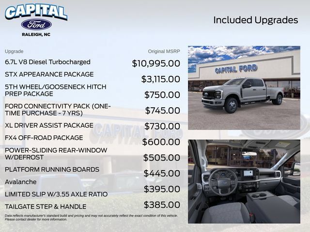 New 2026 Ford F350 XL w/ STX Appearance Package AWD/4WD image 3