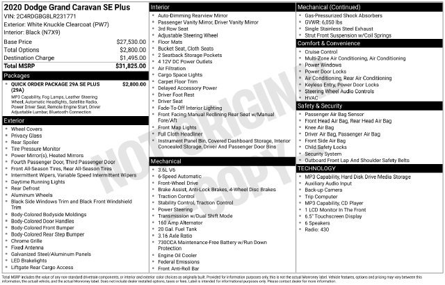 Used 2020 Dodge Grand Caravan SE FWD image 12
