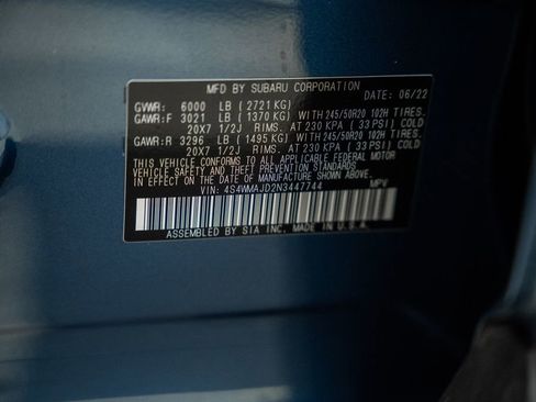 Used 2022 Subaru Ascent Onyx Edition image 43