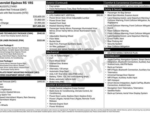 Used 2026 Chevrolet Equinox RS w/ Safety and Technology Package FWD image 36