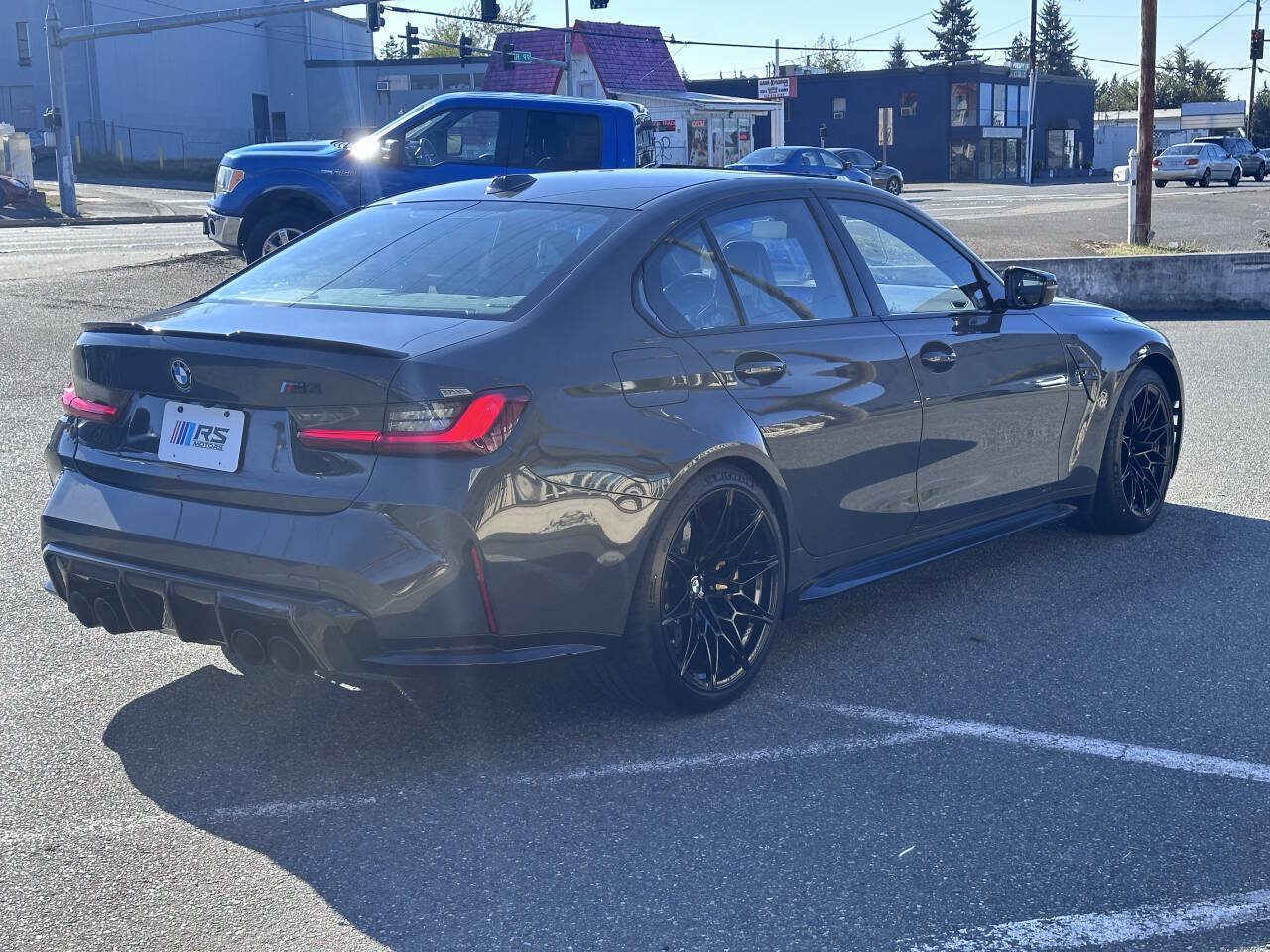 Used 2024 BMW M3 w/ M Carbon Exterior Package RWD image 7