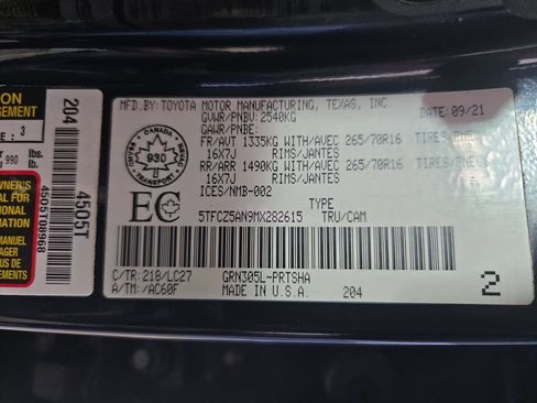 Used 2021 Toyota Tacoma 4x4 Double Cab image 42