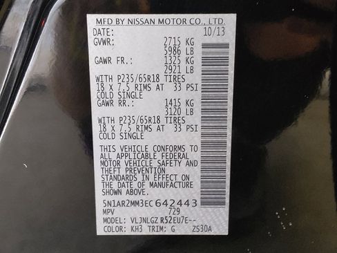 Used 2014 Nissan Pathfinder SL w/ SL Tech Package image 33