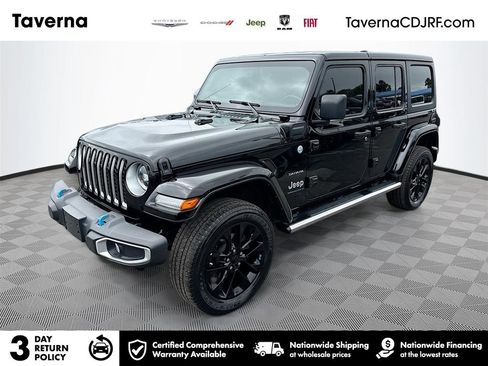 Used 2023 Jeep Wrangler Unlimited Sahara w/ Cold Weather Group image 1