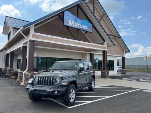 Used 2021 Jeep Wrangler Unlimited Sport image 1