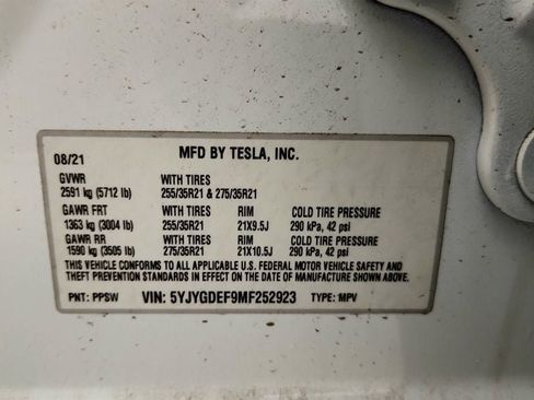 Used 2021 Tesla Model Y Performance AWD/4WD image 20