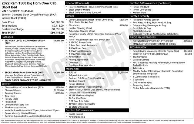 Used 2022 RAM 1500 Big Horn AWD/4WD image 15
