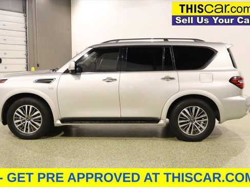 Used 2021 Nissan Armada SL w/ Captain's Chairs Package AWD/4WD image 4