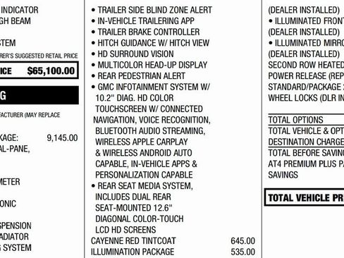 Used 2021 GMC Yukon AT4 w/ AT4 Premium Plus Package image 2