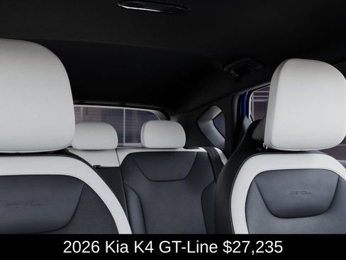 New 2026 Kia K4 GT-Line FWD image 27