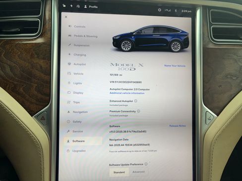 Used 2017 Tesla Model X 100D AWD/4WD image 24