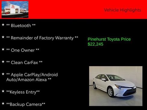 Used 2024 Toyota Corolla LE image 7