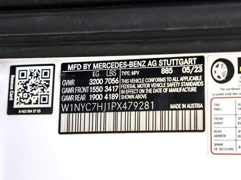 Certified 2023 Mercedes-Benz G 63 AMG 4MATIC image 27