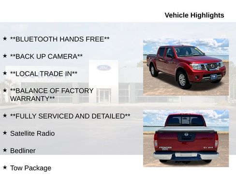 Used 2018 Nissan Frontier SV AWD/4WD image 6
