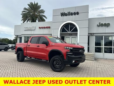 Used 2021 Chevrolet Silverado 1500 LT Trail Boss w/ Bed Protection Package AWD/4WD image 1