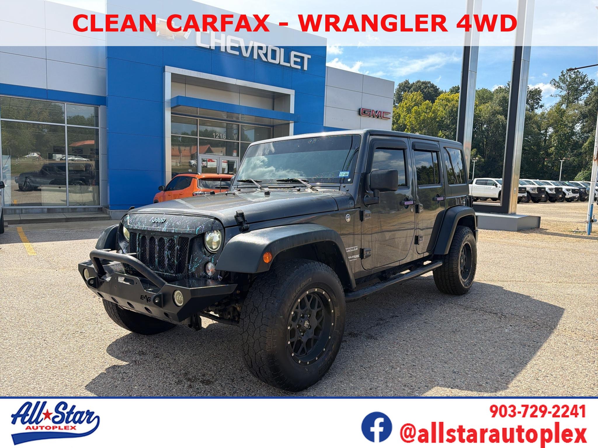 Used 2018 Jeep Wrangler Unlimited Sport S AWD/4WD image 1
