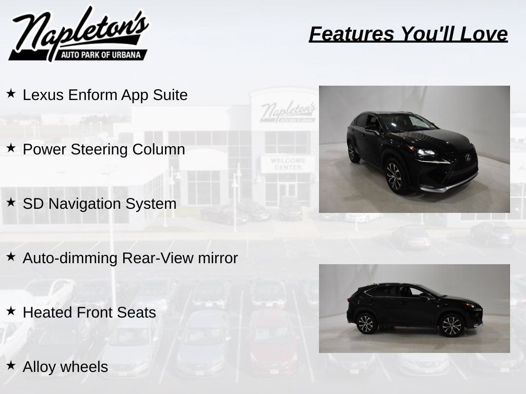 Used 2017 Lexus NX 200t F Sport w/ F Sport Premium Package AWD/4WD image 27
