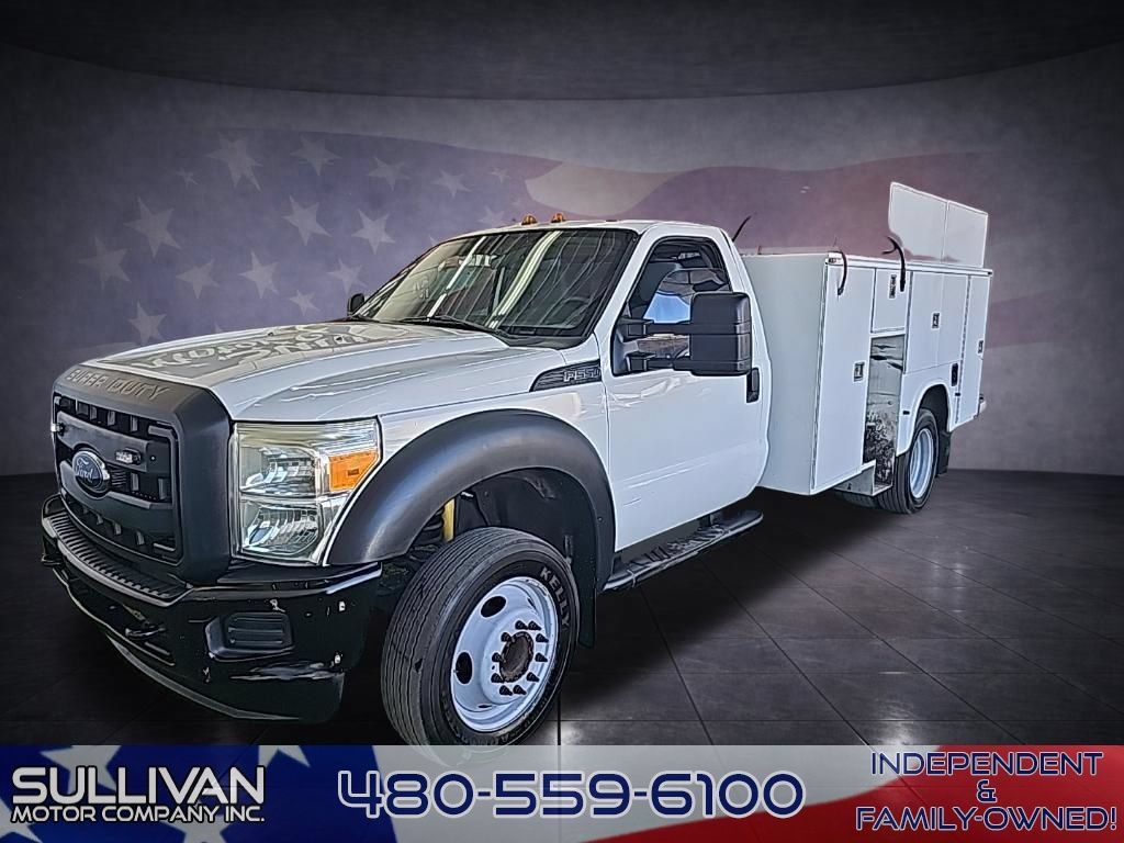 Used 2013 Ford F550 2WD Regular Cab Super Duty w/ Payload Upgrade Pkg image 1