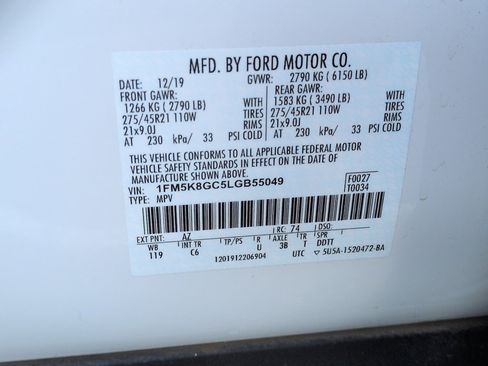 Used 2020 Ford Explorer ST w/ ST Street Pack image 3