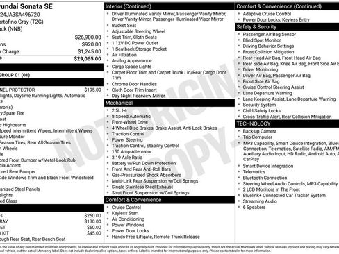 Used 2025 Hyundai Sonata SE FWD image 32